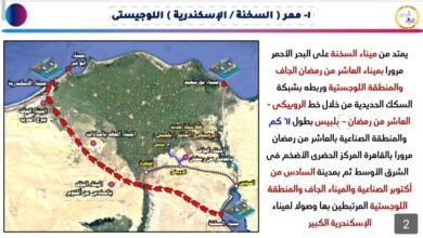 ممر السخنة - الإسكندرية اللوجستي