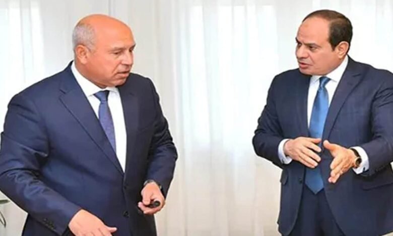 عبد الفتاح السيسي-وكامل الوزير
