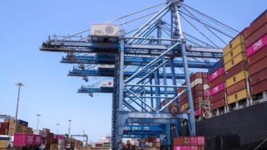 شاحنات ميناء دمياط