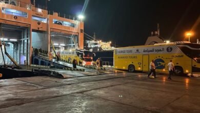 عودة أول فوج حج برى
