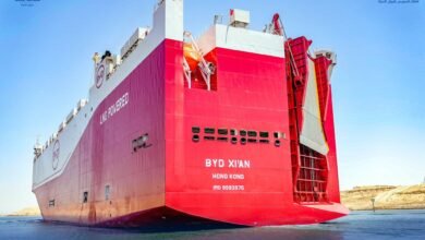 اضخم حاملة سيارات