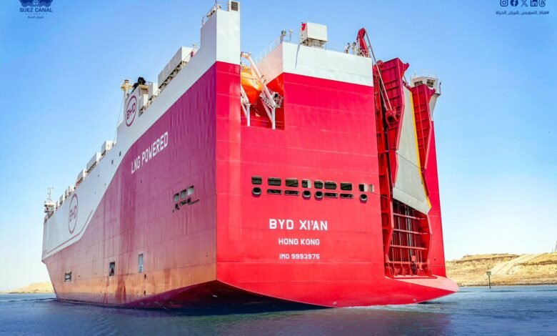 اضخم حاملة سيارات