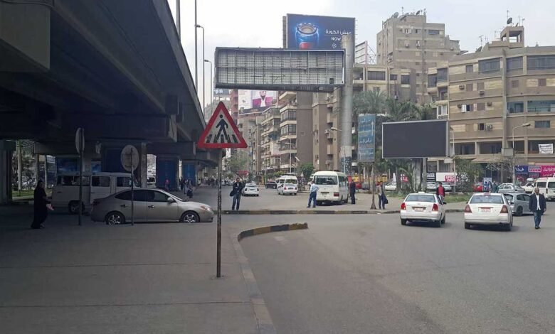 بشارع 26 يوليو في الاتجاه القادم من كوبري 15 مايو