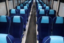 كراسي قطار روسي درجة ثانية مكيفة