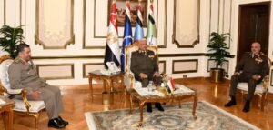 وفد الإتحاد العربى للرياضة العسكرية