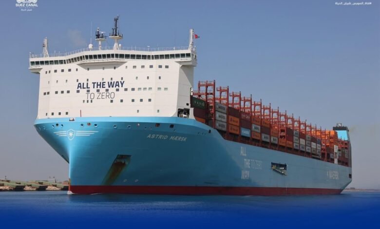 قناة_السويس_سفينة_الحاويات_Trans2Day