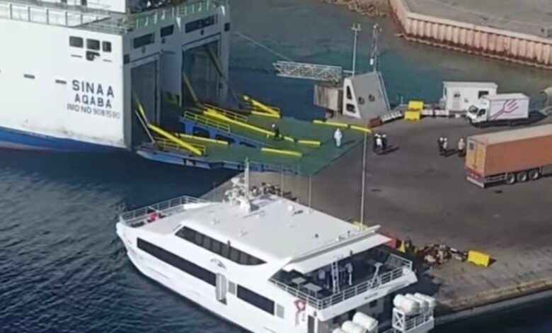 محطة العقبة لشركة الجسر العربي