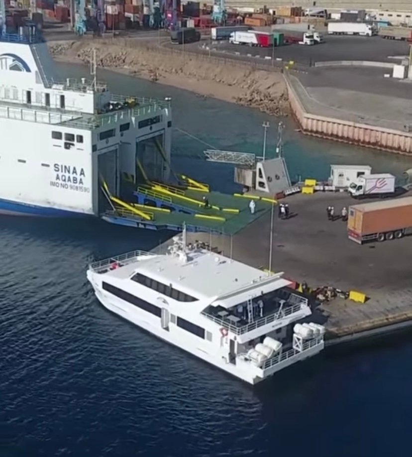 محطة العقبة لشركة الجسر العربي