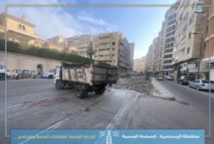 الإسكندرية_مخلفات_ترام_الرمل