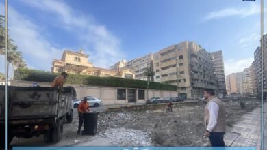 مخلفات_ترام_الرمل