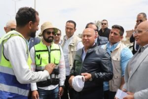 وزير_التقل_يتفقد_الطريق_الساحلى